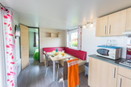 Huuraccommodatie(s) - Mobilhome Alizé 34M² 2 Kamers, 2 Badkamers - Camping LA FONTAINE