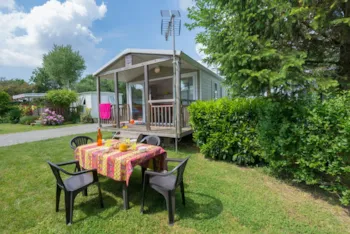 Huuraccommodatie(s) - Stacaravan Essentieel - 2 Slaapkamers - 25M² - - Camping LA FONTAINE