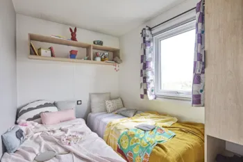 Huuraccommodatie(s) - Stacaravan Premium - 2 Slaapkamers - 30M² - - Camping LA FONTAINE