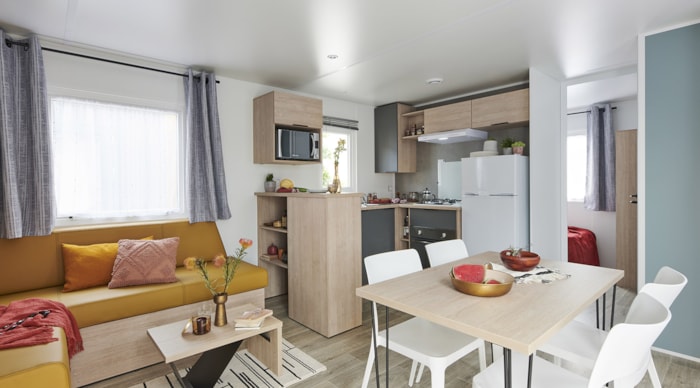 Mobil-Home Luxe 40M² 3 Chambres 2 Salles De Bains