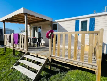 Huuraccommodatie(s) - Stacaravan Confort - 2 Slaapkamers - 29M² - - Camping LA FONTAINE