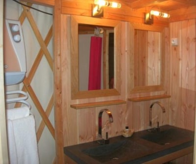 Modern Mongolian yurt