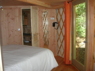 Modern Mongolian yurt