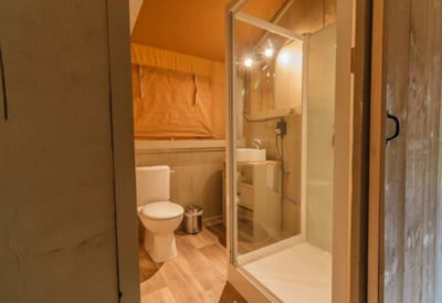 Safari tent with sanitary facilities — 4