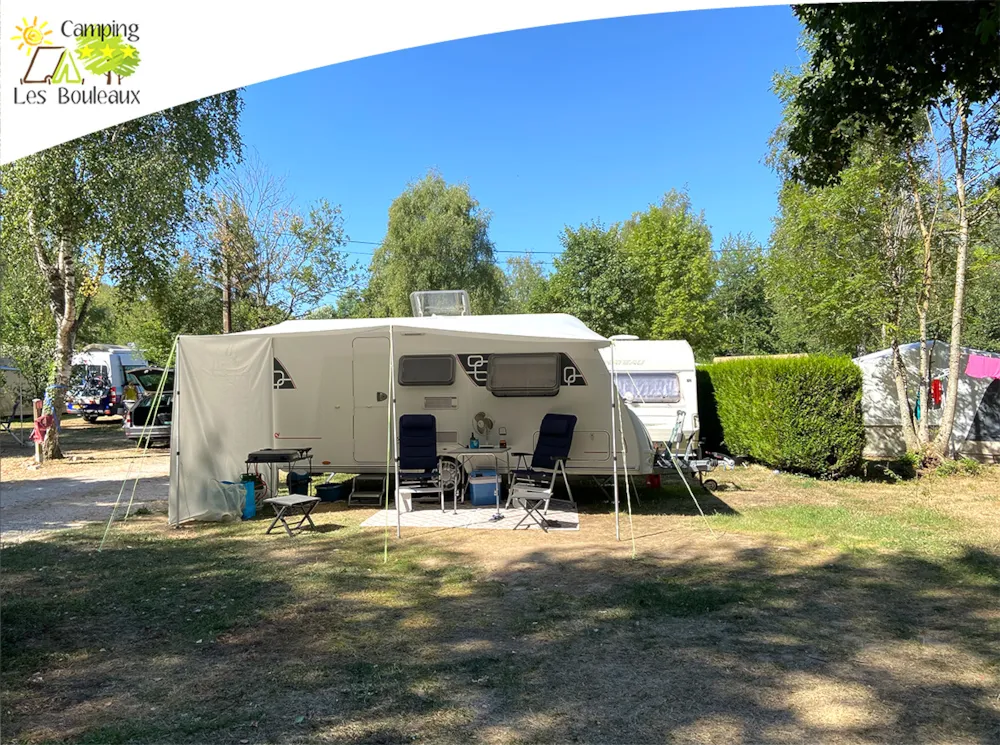 Pitch - Package Caravan Or Camping-Car + Electricity 6A - Camping Les Bouleaux