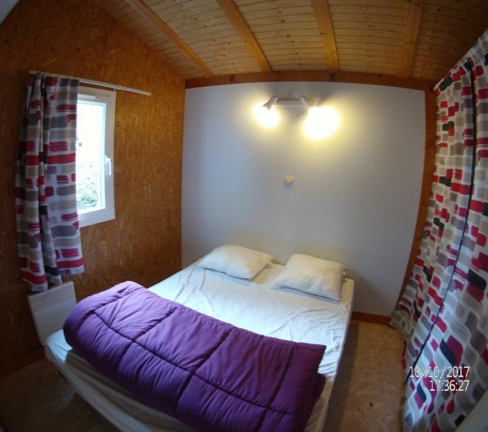 Chalet Bois Confort 31M² - 2 Chambres Dont Terrasse Couverte + Tv