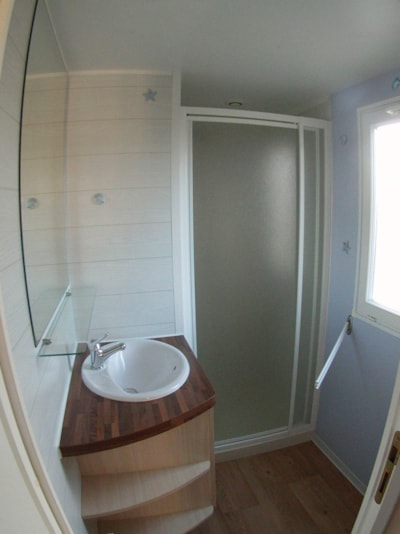 Mobil-home Standard 34m² -  3 bedrooms + Half-covered terrace