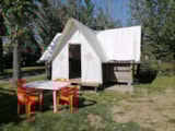 Bungalow Toilé Et Bois Standard 28M² - 2 Chambres (Sans Sanitaires) Bungalow Toilé Et Bois Standard 28M² - 2 Chambres (Sans Sanitaires)