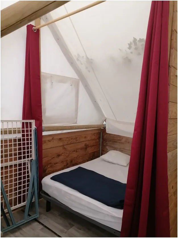 Bungalow Toilé Et Bois Standard  28M² - 2 Chambres (Sans Sanitaires)