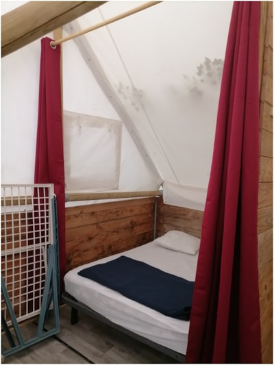 Canvas bungalow Standard 28m² - 2 bedrooms (without toilet blocks)