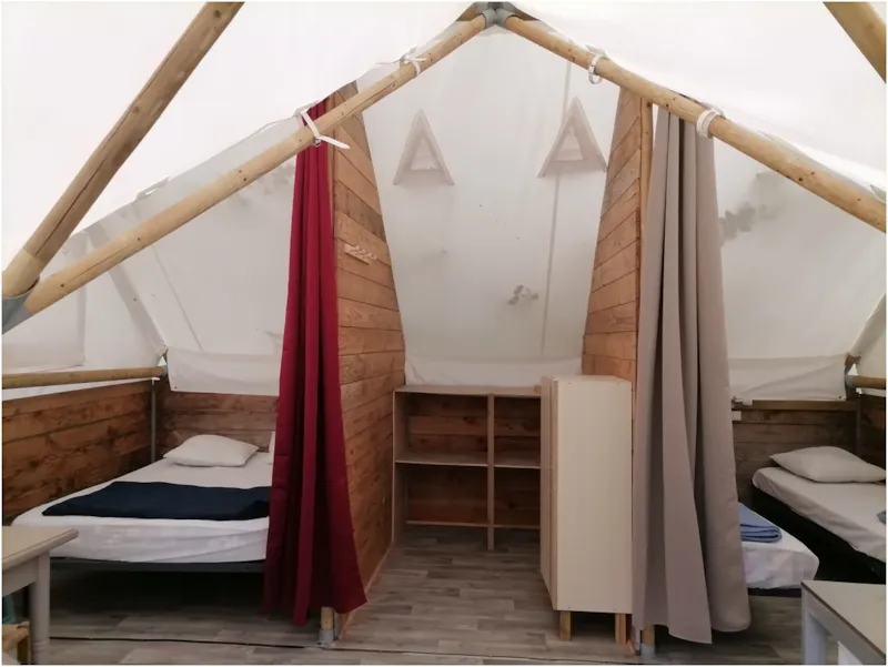 Bungalow Toilé Et Bois Standard  28M² - 2 Chambres (Sans Sanitaires)