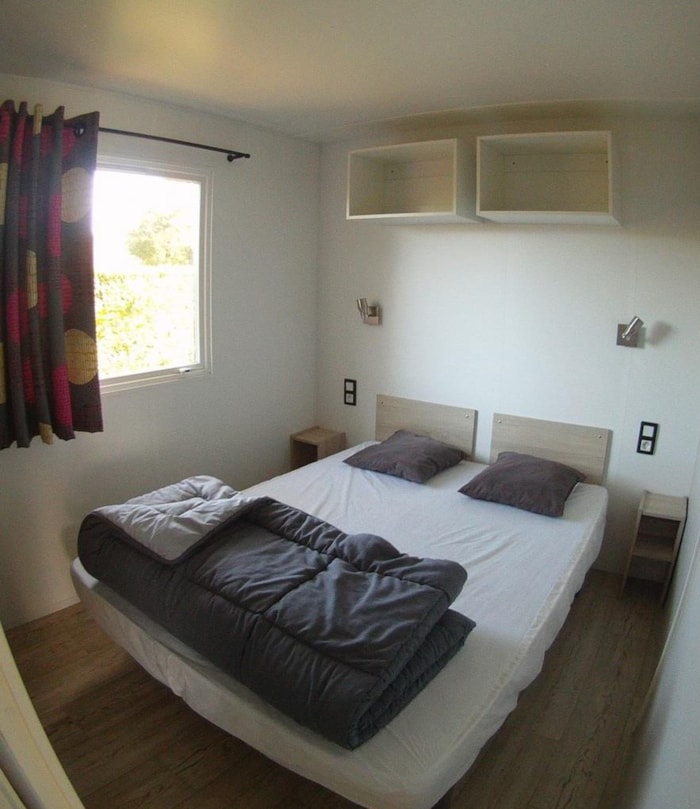 Mobil Home Confort 34M² - 3 Chambres + Terrasse Semi-Couverte 9M²