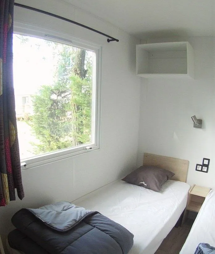 Mobil Home Confort 34M² - 3 Chambres + Terrasse Semi-Couverte 9M²