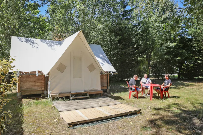 Bungalow Toilé Et Bois Standard  28M² - 2 Chambres (Sans Sanitaires)
