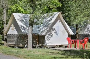 Accommodation - Canvas Bungalow Standard 28M² - 2 Bedrooms (Without Toilet Blocks) - Flower Camping Le Pavillon