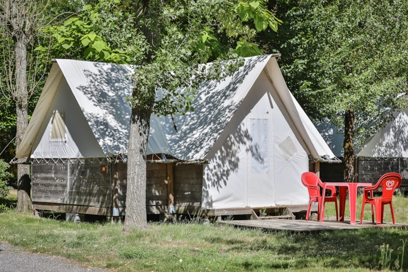 Bungalow tenda Standard 28m² - 2 camere (senza sanitari)