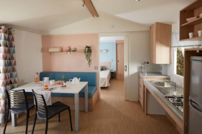 Mobile-home Confort 31m² - 2 bedrooms - adapted to the people with reduced mobility