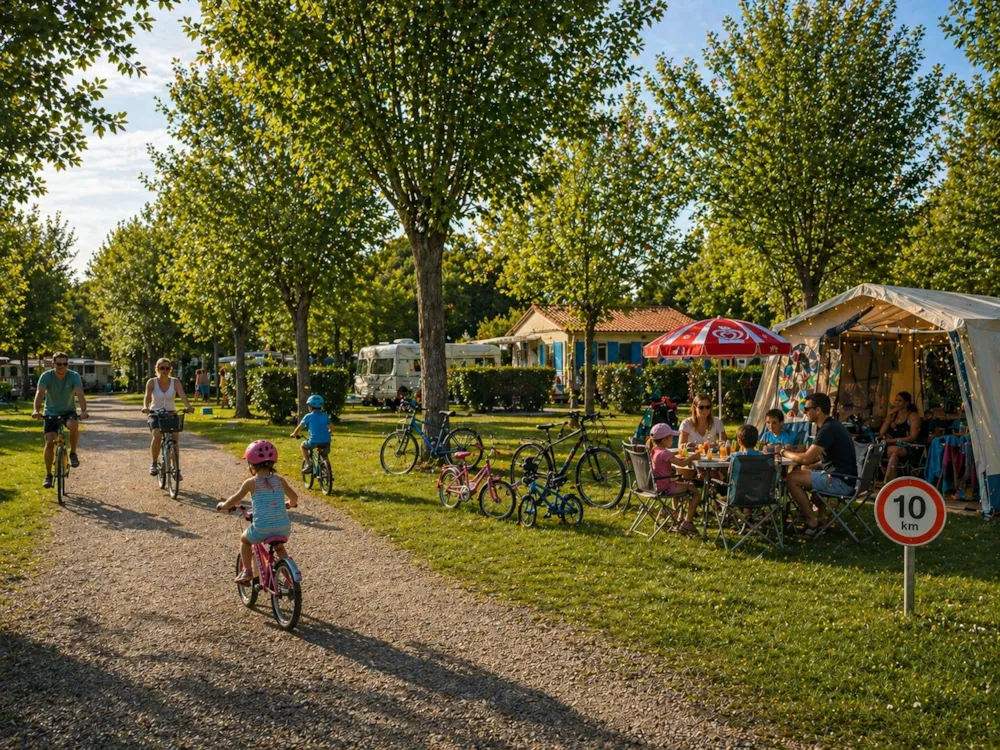 Emplacement - Forfait Confort (1 Tente, Caravane Ou Camping-Car / 1 Voiture / Électricité ) - Flower Camping Le Pavillon
