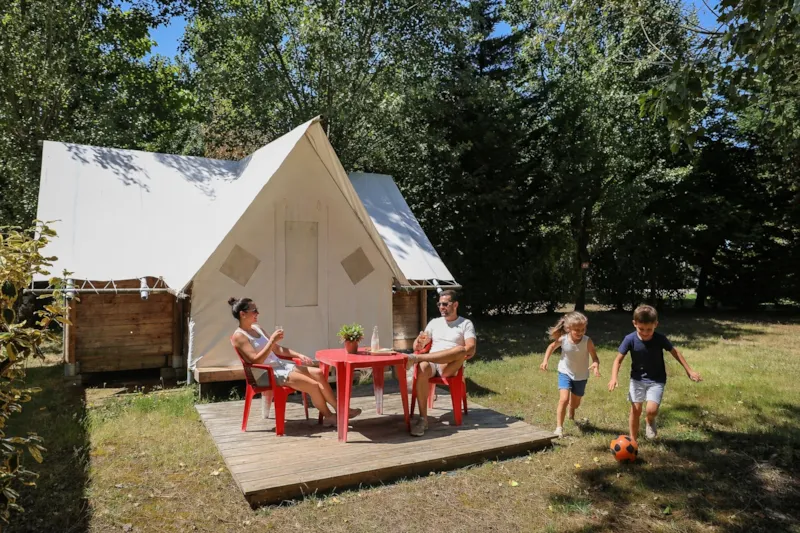 Bungalow Toilé Et Bois Standard  28M² - 2 Chambres (Sans Sanitaires)