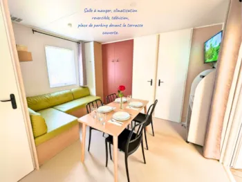 Mietunterkunft - Cottage Premium Violette - Flower Aloha Camping Club