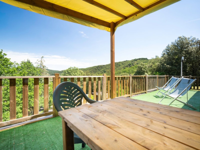 PAMPA Premium Cottage met panoramisch uitzicht, 36 m², airco