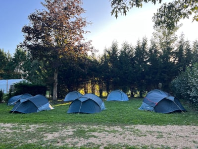 Package with tent provided