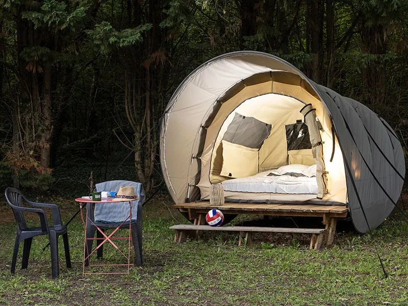 Location - Nid Douillet - Camping La Rivière Dorée