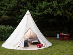 Huuraccommodatie(s) - Tipi Tips - Camping La Rivière Dorée