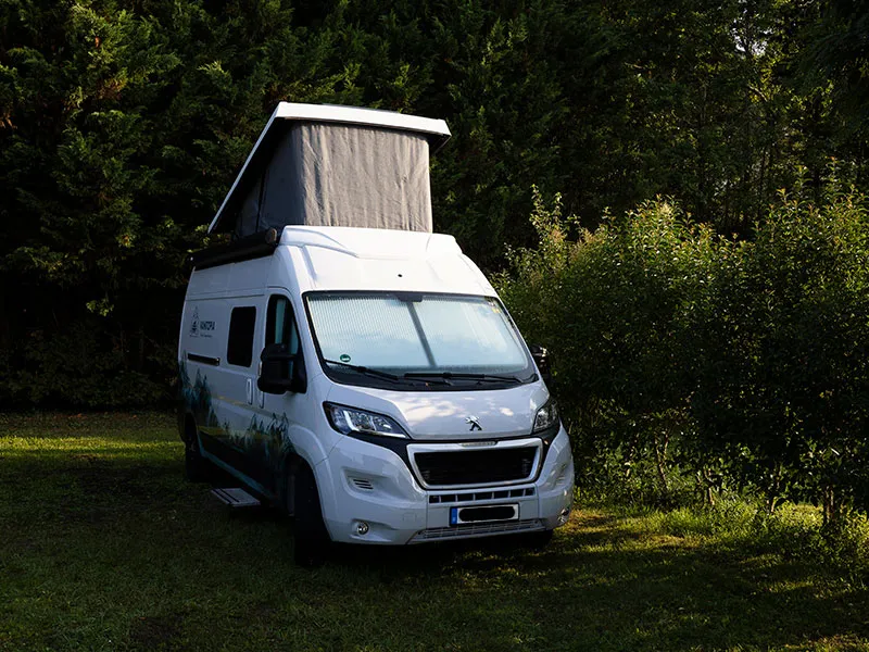 Forfait Grimpeur Natura ( 1 Camping-Car / 1 Van / 1 Caravane / 1 Voiture & 1 Tente )