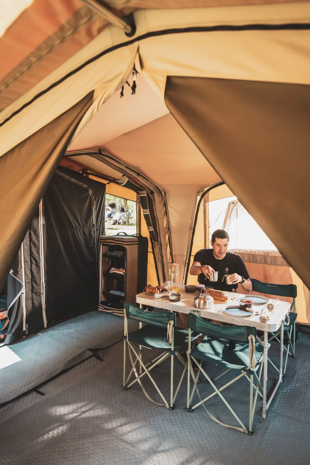 Location - Savannah Lodge - Camping La Rivière Dorée