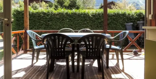 Location - Chalet Génépi 3 Chambres / Arrivée Et Départ Le Samedi En Juillet Et Août - image n°2 - Camping Les Marmottes