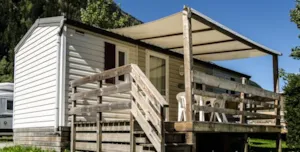 Locatif - Mobil Home le Chamois 2 bedrooms / Arrival and departure on SUNDAY in July and August - Camping Les Marmottes