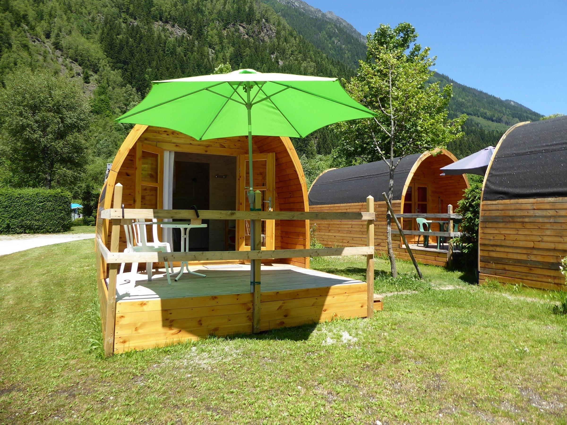 Location - Pod Tétras 12M² / Arrivée Et Départ Le Samedi En Juillet Et Août - Camping Les Marmottes