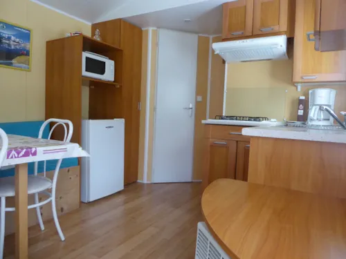 Huuraccommodatie(s) - Stacaravan Le Chamois 2 Slaapkamers / Aankomst En Alloceert Zondag In De Maanden Juli En Augustus. - image n°3 - Camping Les Marmottes