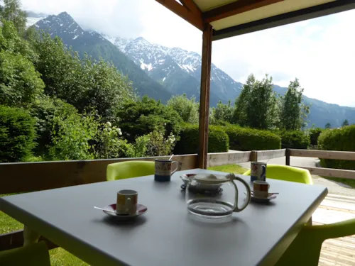 Mietunterkunft - Hütte Edelweiss 1 Zimmer (Behindertengerecht) - image n°9 - Camping Les Marmottes