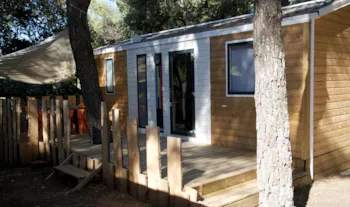 Mietunterkunft - Mobilheim 2 Zimmer Confort - Camping Le Pastory