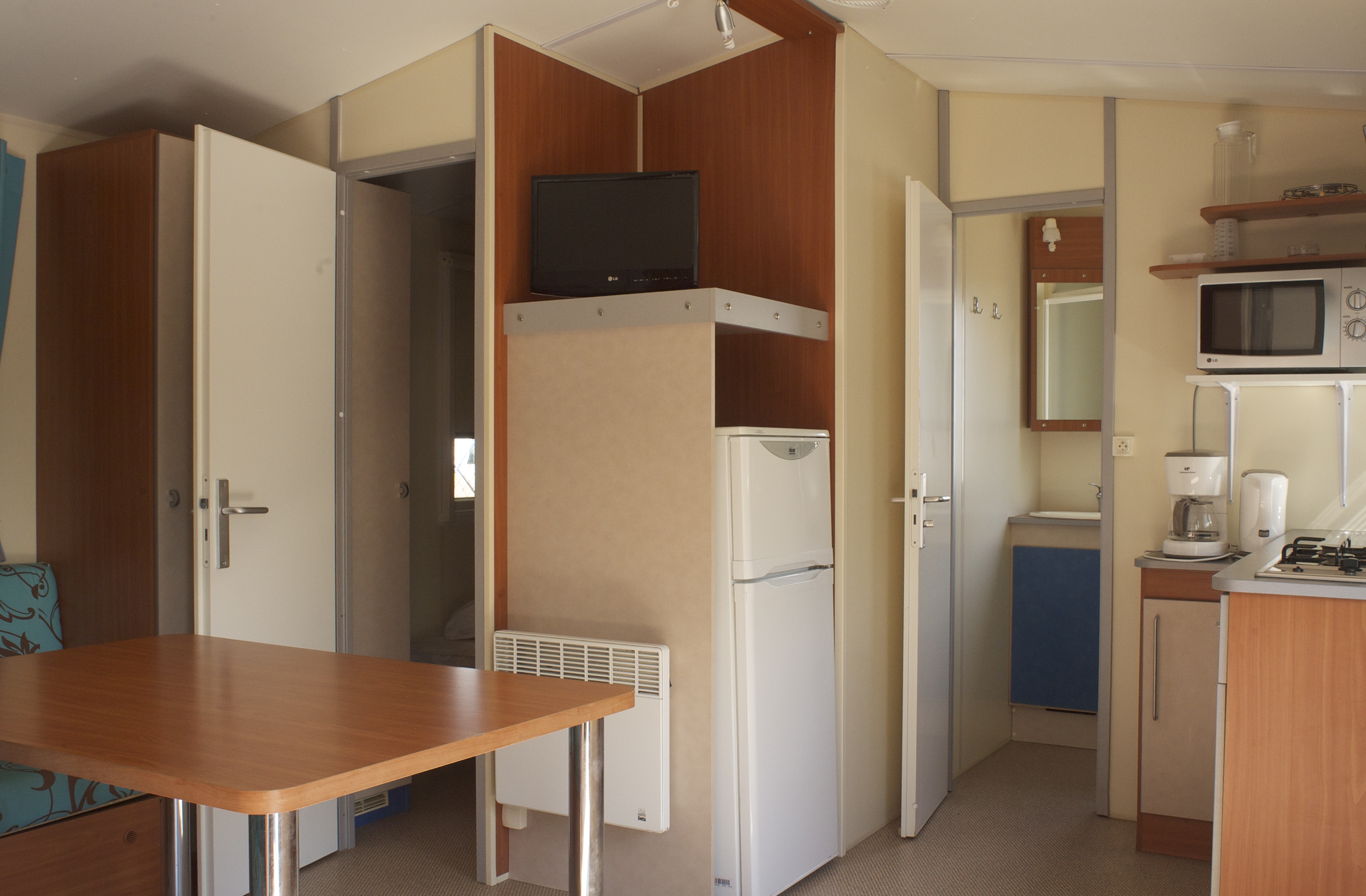 Location - Mobil Home 2 Chambres Eco - Camping Le Pastory