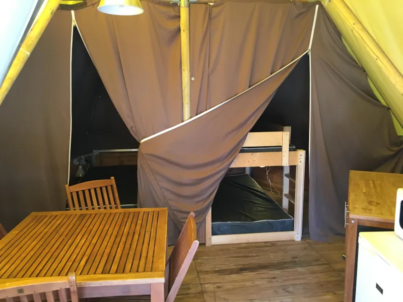 Tente Tipi - 2 Chambres (2 Adultes Maximum Et 2 Enfants -De  12Ans)