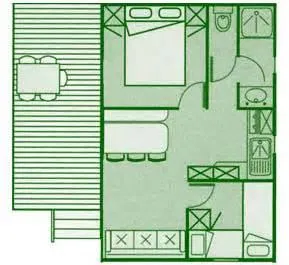 Chalet Bruyere - 2 Chambres  + Tv (2 Adultes Maximum Et 3 Enfants De -14 Ans)