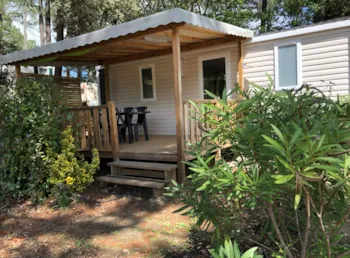 Mietunterkunft - Mobilheim Ventoux - 2 Schlafzimmer + Tv ( 2 Erwachsene + 2 Kinder) - Camping La Simioune Vaucluse et Drome Provencale