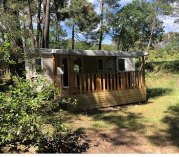 Mietunterkunft - Mobilheim Coquelicot Klimatisierte 3-Schlafzimmer + Tv (2 Erwachsene+ 4 Kinder) + Tv - Camping La Simioune Vaucluse et Drome Provencale
