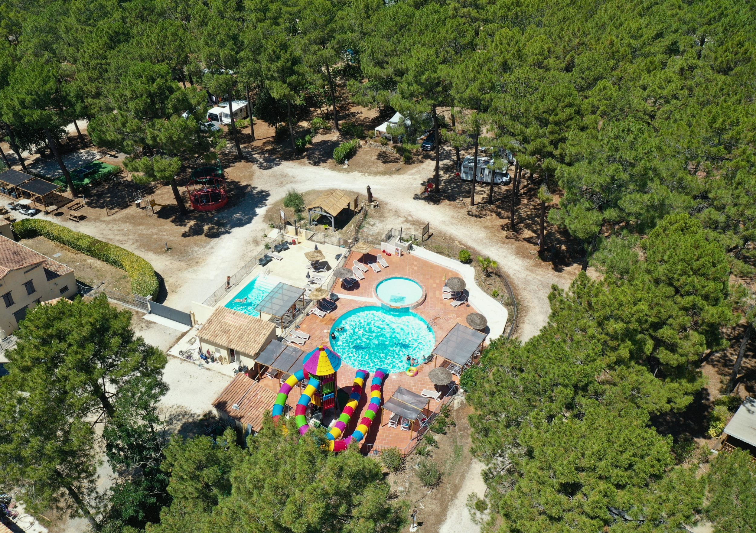 Camping La Simioune Vaucluse et Drome Provencale — Photo 3
