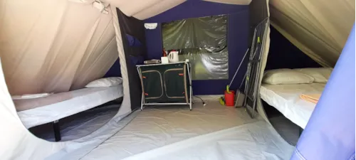 Location - Tente Campeur 2 Chambres - image n°2 - Camping Du Bois De La Dame
