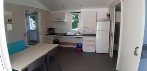 Location - Mobil Home Pmr 2 Chambres - image n°2 - Camping Du Bois De La Dame