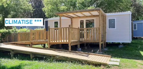 Location - Mobil Home Pmr 2 Chambres - image n°1 - Camping Du Bois De La Dame