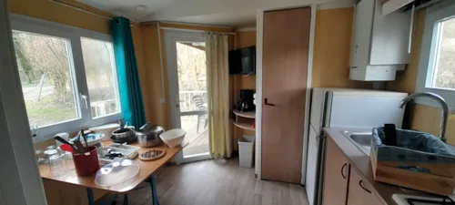 Location - Mobil-Home Spéciale Long Séjour - image n°2 - Camping Du Bois De La Dame