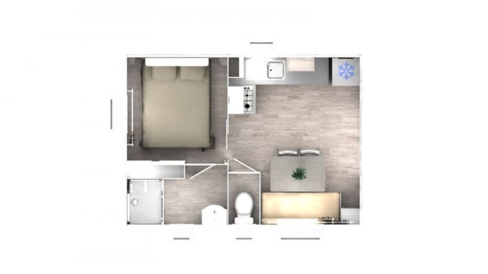 Mobil Home 1 Chambre Couple