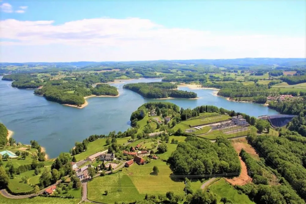 Camping Les Rives du lac Cantalès