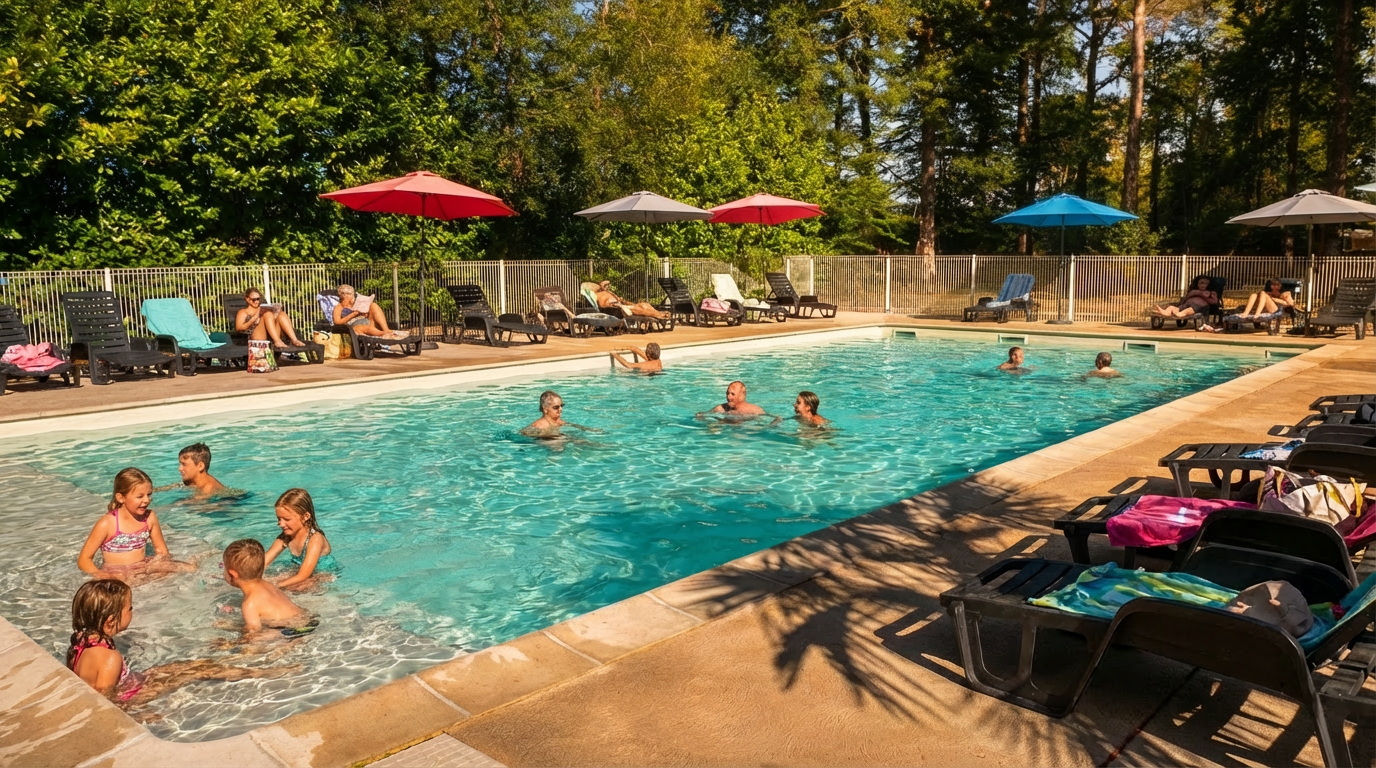 Camping Les Rives du lac Cantalès — Photo 4