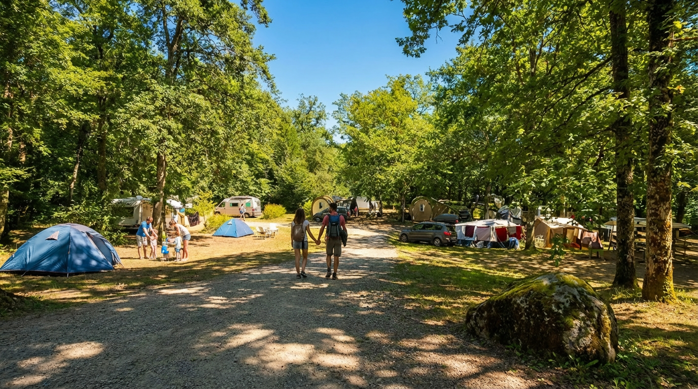 Camping Les Rives du lac Cantalès — Photo 5